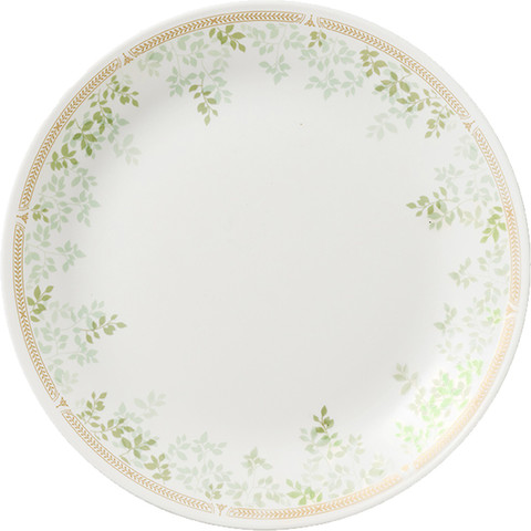 CORELLE Asia Collection Gold Series Mint Leaves 26 cm Dinner Plate