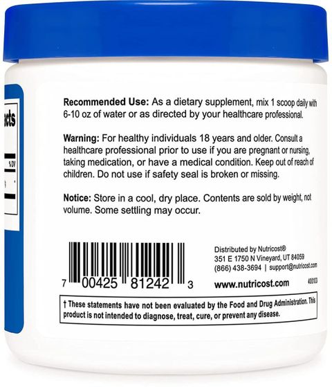 nutricost l-carnitine tartrate powder 1 g Per Serving Unflavored Price in India p&d Type:Anti-Wrinkle ghk-cu copper peptide hair