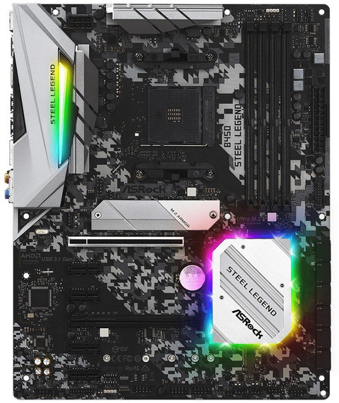 【Ryzen5 3600+マザー】ASRock B450 SteelLegend ASRock > B450 Steel Legend