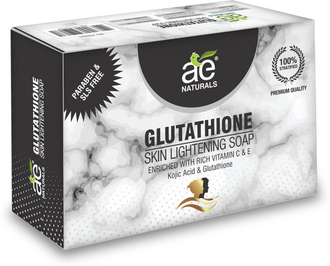 AE Naturals Glutathione Skin Lightening Soap 135g - Price in India, Buy AE  Naturals Glutathione Skin Lightening Soap 135g Online In India, Reviews,  Ratings & Features