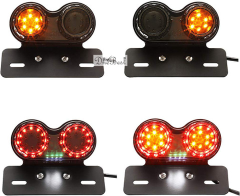 Dhe Best Bike Tail Turn Signal Light 40 LED For Royal Enfield