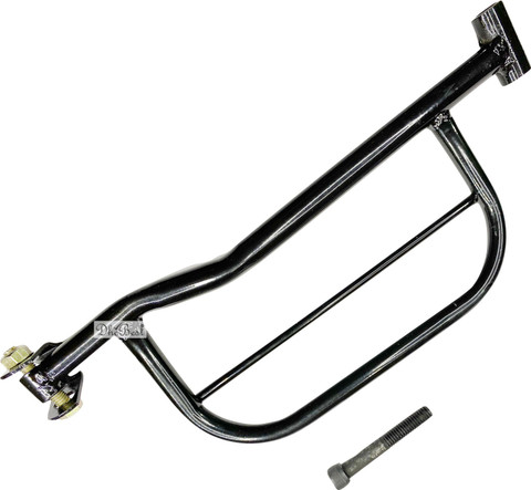 Dhe Best Bike Rear Passenger Foot Rest Black Compatible for Bajaj