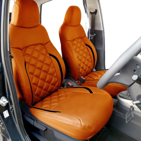 New Santro Seat Cover AutoSafe PU Leather Car Seat Cover For