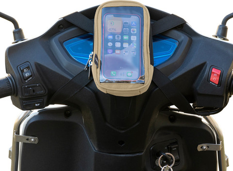 Yumin Mobile Holder Pouch Bag for Activa Jupiter Scooter Scooty (7