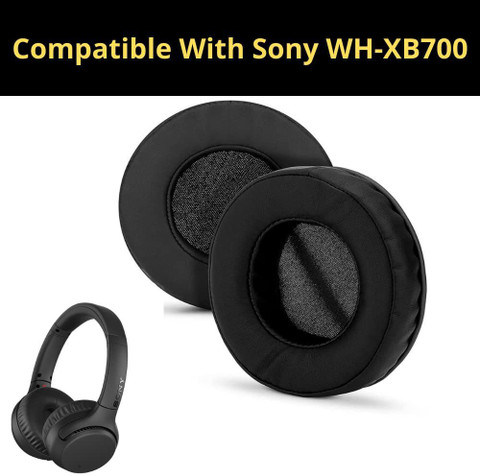 Crysendo Headphone Cushion Pad Compatible with Sony WH-XB700