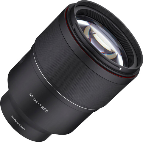 サムヤン　135mm F1.8 Eマウント　PLフィルター付き Samyang AF 135mm F1.8 FE Standard Prime Lens - Samyang