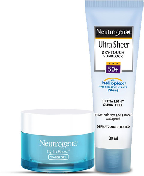NEUTROGENA Moisturizer and Sunscreen Kit Price in India Buy