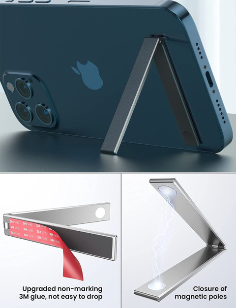 MAK Pocket Magnetic Mobile Kickstand, Vertical Horizonal Phone