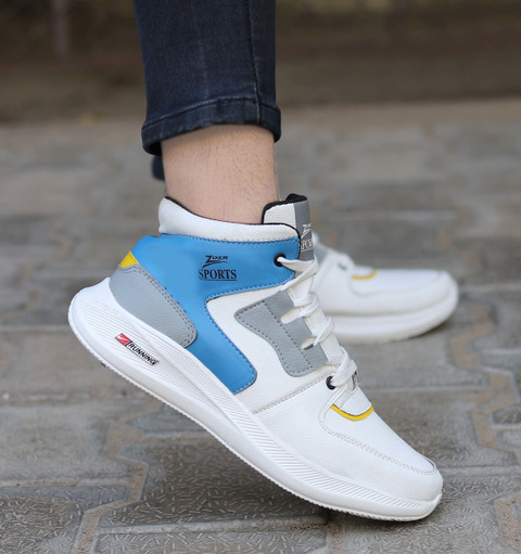 Zixer Men High Top Fashion Sneakers/sports/Ankle casual Shoes For Men  Latest Style High Tops For Men