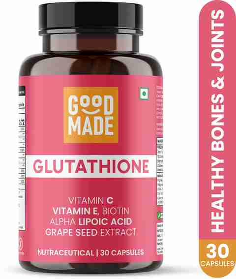 GOODMADE Glutathione 400mg With Vitamin C & Biotin For Skin, Hair, & Nails Price in India