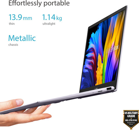 ASUS Zenbook 13 Intel EVO Intel Core i7 11th Gen 1165G7 - (16 GB/1