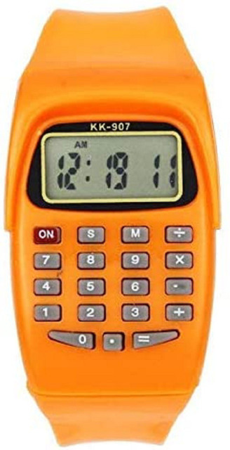 Ornate calculator watch calculator watch Digital Watch For Boys