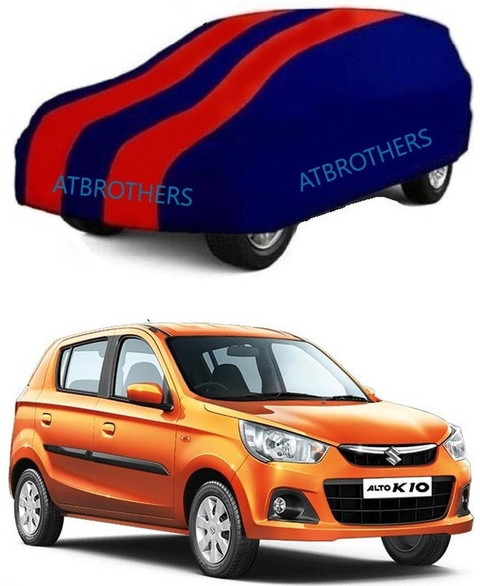 ATBROTHERS Car Cover For Maruti Suzuki Alto K10 LX Petrol (Without Mirror  Pockets)