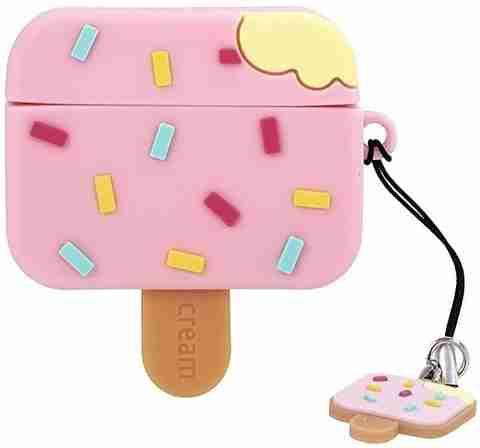 KHR Back Cover for Apple AirPods Pro | Cute Icecream Character