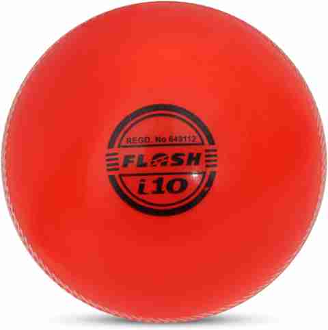 FLASH i-10 ORANGE Cricket Synthetic Ball - Buy FLASH i-10 ORANGE