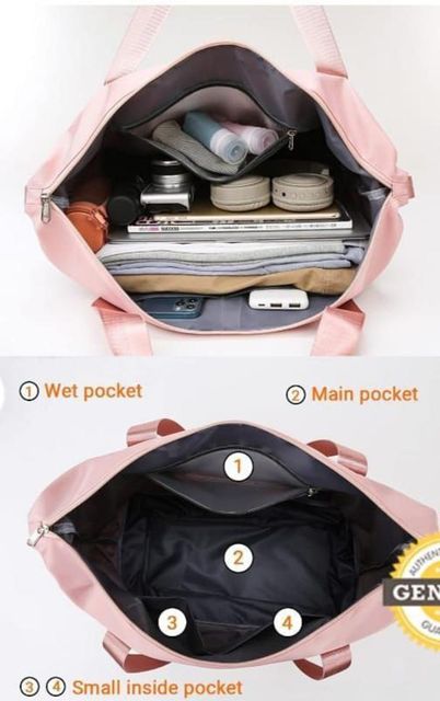 deadly (Expandable) Foldable Travel Duffel Bag, Lightweight Carry On  Luggage Bag for Women and Men Duffel With Wheels (Strolley)