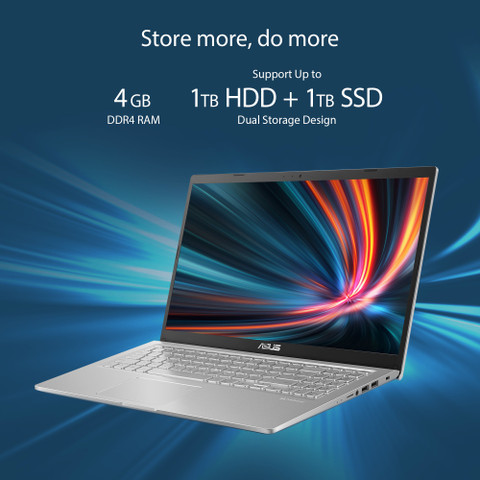ASUS VivoBook 15 Intel Celeron Quad Core N4020 - (4 GB/256 GB SSD
