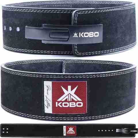 KOBO Leather Power Lifting Lever Belt Back Lumbar Support Buy