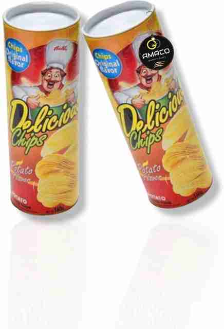 AMACO Potato Chip Snake In a Cane Gag Gift Prank Spring snake in a