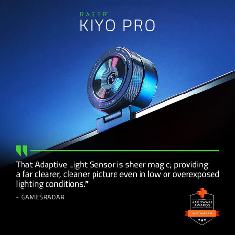 Razer Kiyo Pro - USB Camera with High-Performance Adaptive