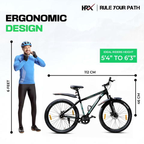 HRX Predator with Front Suspension and Dual Disc Brakes 85