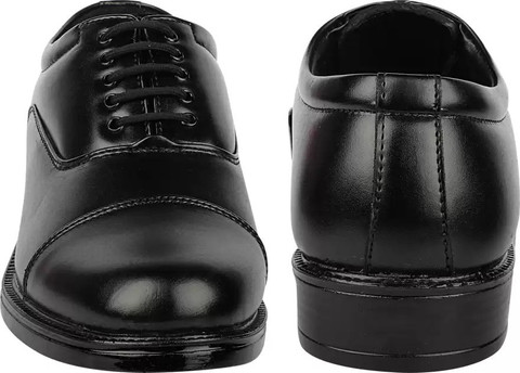 Unistar NEW Police Derby Lace-up Formal Uniform Shoes For Men