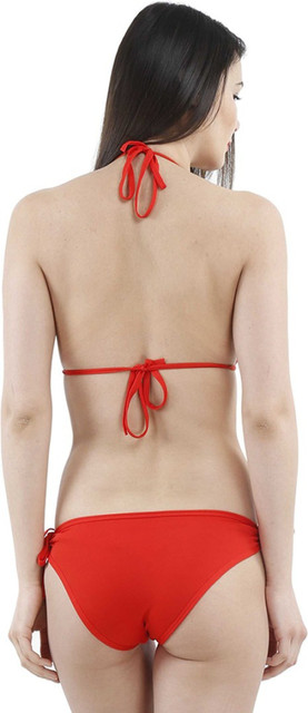 Newba Bikni Set Self Design Women Swimsuit