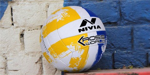 NIVIA COMBO VB-2250 KrossWorld Size 4 VOLLEYBALL + BP-213 Ball