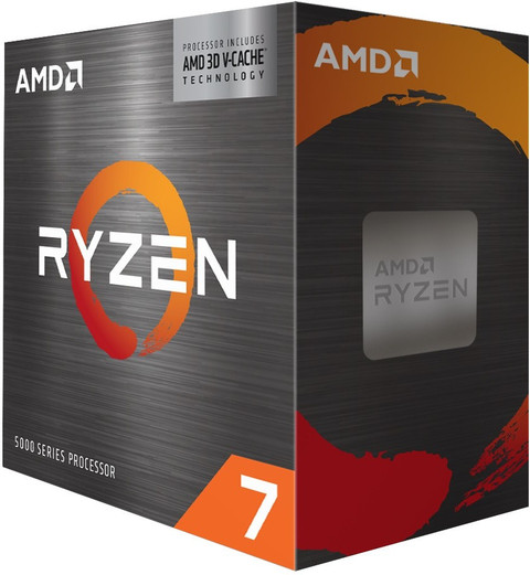 AMD Ryzen 7 5800X3D 3.4 GHz Upto 4.5 GHz AM4 Socket 8 Cores 16