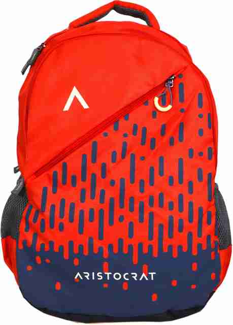 aristocrat backpack with rain cover Buy Laptop 28L Cover, 2 Spacious Main Compartments, 2 Quick Access Pocket & USB Charging Port | Blue Polyester Aristocrat Laptop Backpack 22L