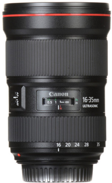 Canon EF 16 - 35 mm 1:2.8 L III USM Standard Zoom Lens - Canon