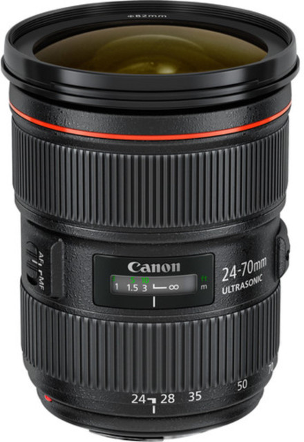 【実用品】Canon EF 24-70mm f2.8L II USM Canon EF 24 - 70 mm f/2.8L II USM Standard Zoom Lens - Canon