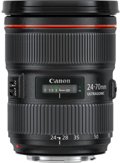 Canon EF 24 - 70 mm f/2.8L II USM Standard Zoom Lens - Canon