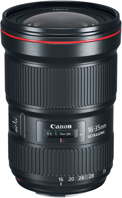 Canon EF 16 - 35 mm 1:2.8 L III USM Standard Zoom Lens - Canon