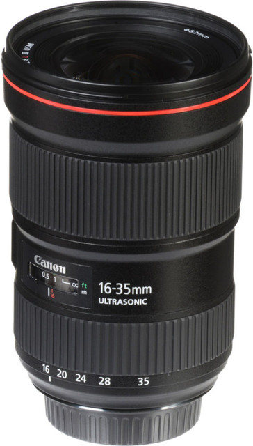Canon EF 16 - 35 mm 1:2.8 L III USM Standard Zoom Lens - Canon