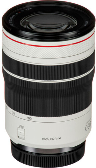 Canon RF 70 - 200 mm F4L IS USM Telephoto Zoom Lens - Canon