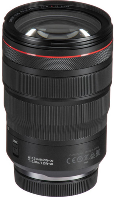 Canon RF 24 - 70 mm F2.8 L IS USM Standard Zoom Lens - Canon