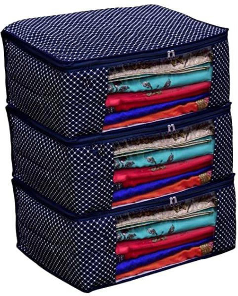 Wardrobe Organizer Saree Bags In Amazon BlushBEES Living Box