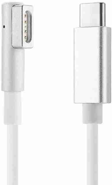microware USB Type-C to MagSafe (L-Tip) Charging Cable for