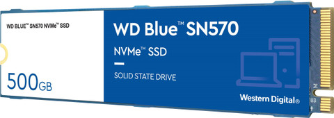 WESTERN DIGITAL WD Blue NVMe SN570 500 GB Laptop, Desktop Internal