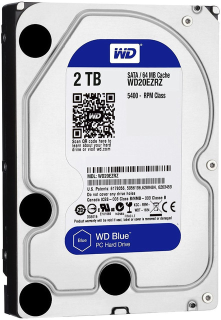 WD SATA DESKTOP 2 TB Desktop Blue SATA Internal Hard Disk Drive