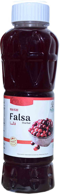 Falsa Botle NATRAJ The Right Choice Falsa & Jamun Sharbat 1500 Ml (Pack of 2 x 750 ...