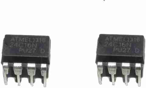 AEAAICO EEPROM 24C04 16K bit Serial I2C Bus IC DIP-8 Package Electronic ...