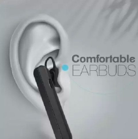 Foxne Point Retractable Bluetooth Earpiece,Single Earbuds with