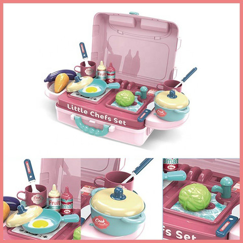 Pulsbery Non Toxic 32 Piece Indian Kitchen Set Great Kitchen Toys