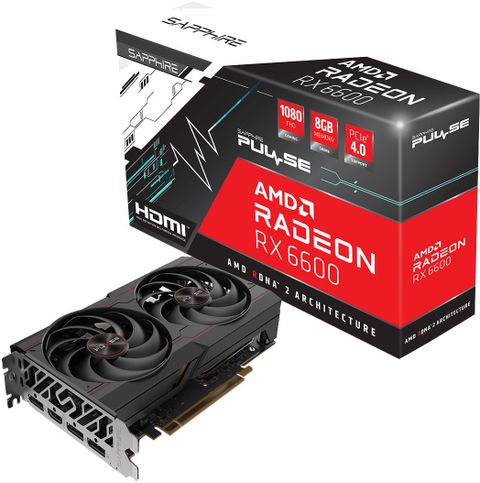 【新品・未使用】AMD RADEON RX6600 AMD RX 6600 GDDR6 8 GB AMD Radeon Chipset 128 bit 2044 MHz