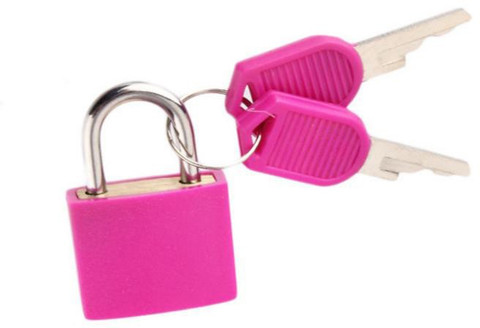 vaultroom PADLOCK KEY HANGER / PINK GOLD PADLOCK KEY HANGER / PINK