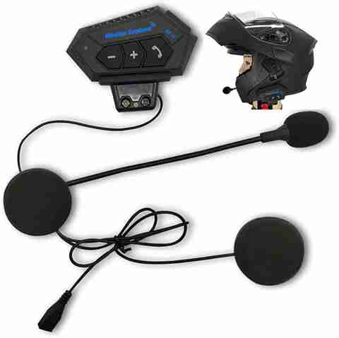 acube mart Helmet Earphone Wireless On-Ear Helmet Bluetooth Music