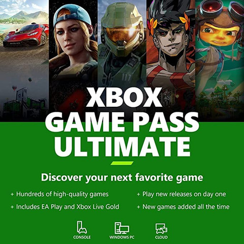 Microsoft Xbox Gold With Game Pass Xbox Game Pass Ultimate: Months