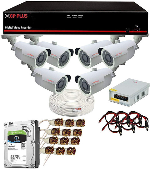 CP PLUS Bullet Camera DVR with All UPVsales® Accessories